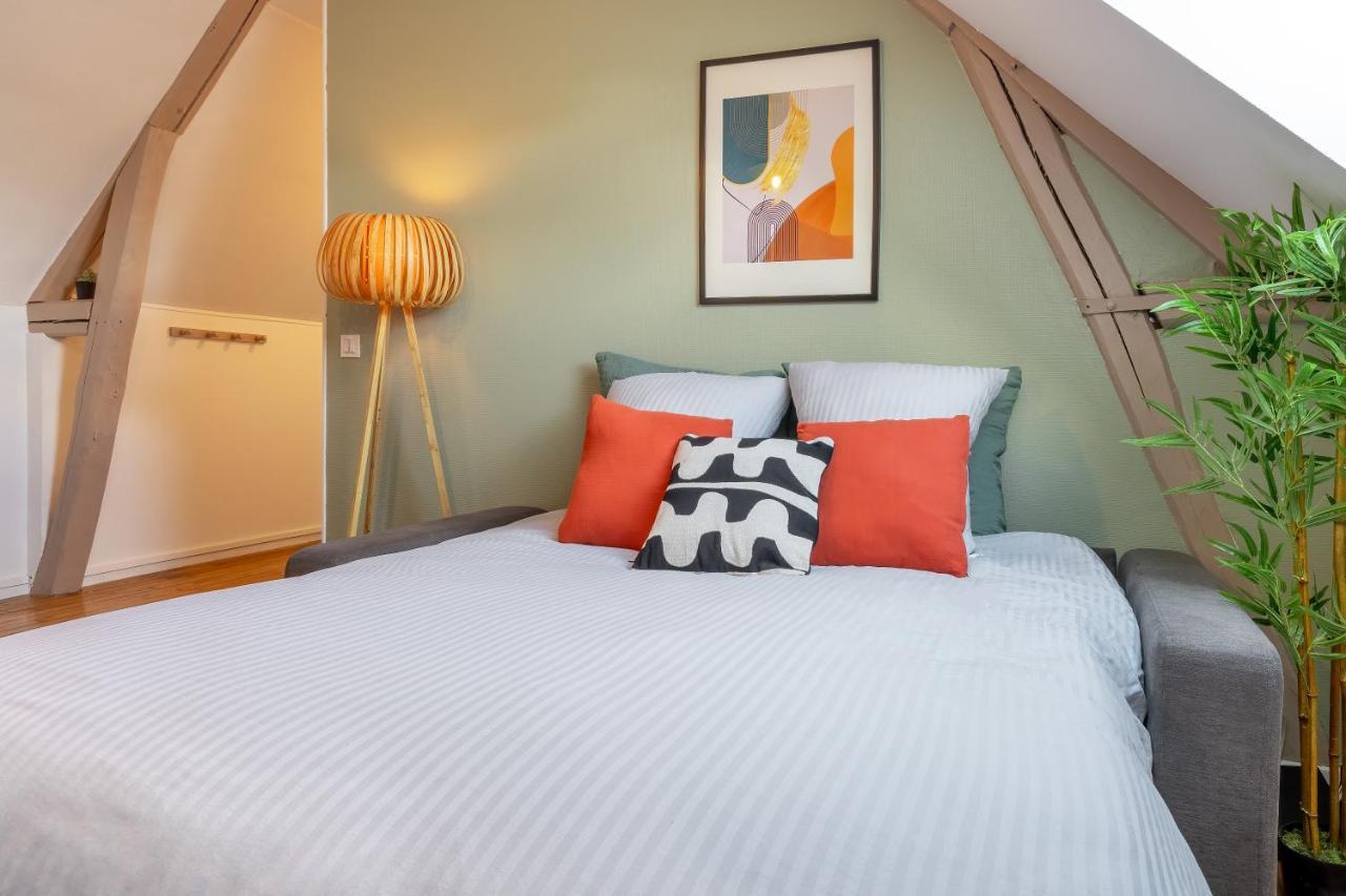 Le Cocon Forestier - Proche Aeroport Beauvais, Chantilly, Foret De Hez-Froidmont, Parking Public Gratuit, Wifi & Netflix Clermont  Ngoại thất bức ảnh