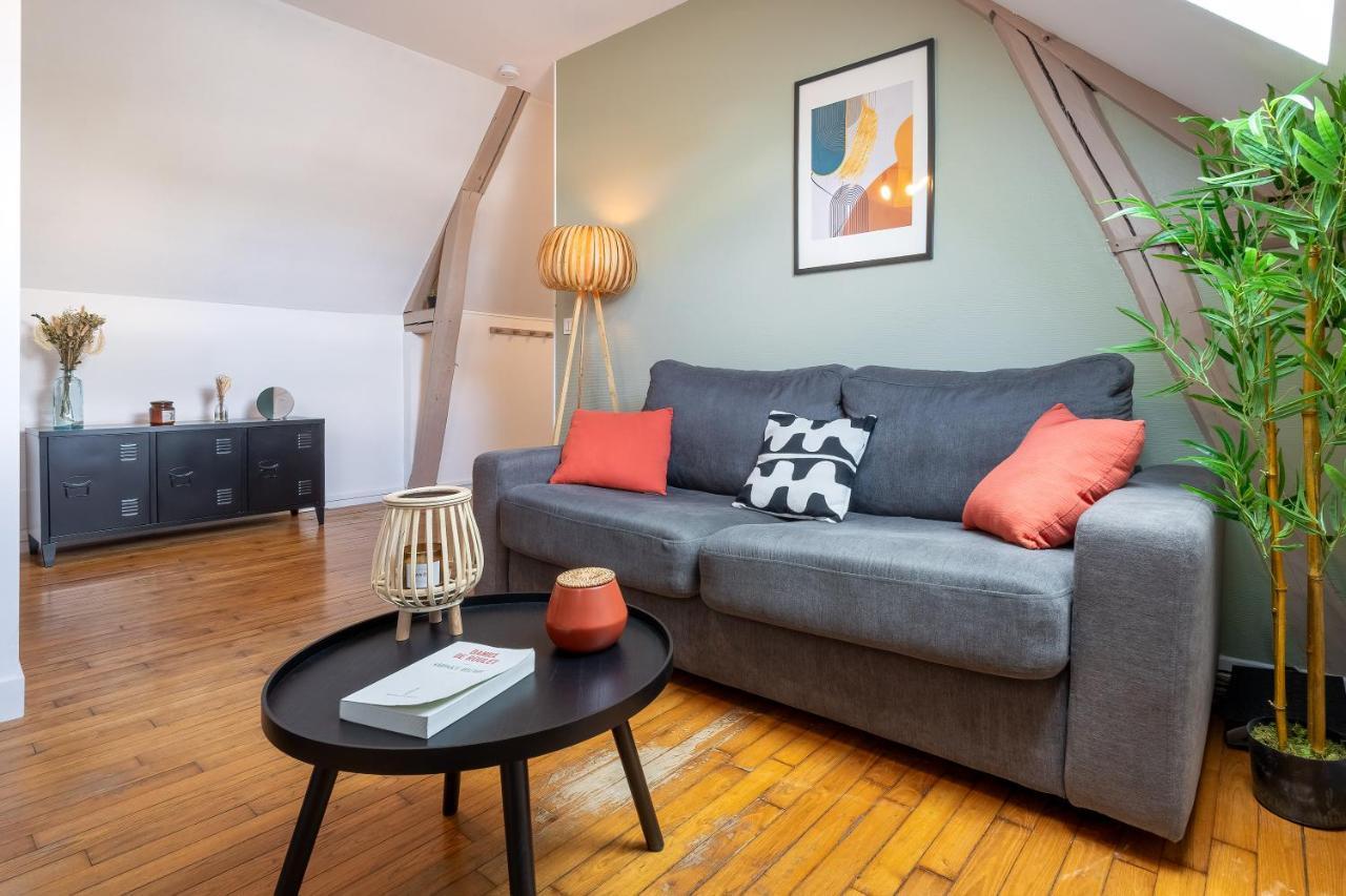 Le Cocon Forestier - Proche Aeroport Beauvais, Chantilly, Foret De Hez-Froidmont, Parking Public Gratuit, Wifi & Netflix Clermont  Ngoại thất bức ảnh