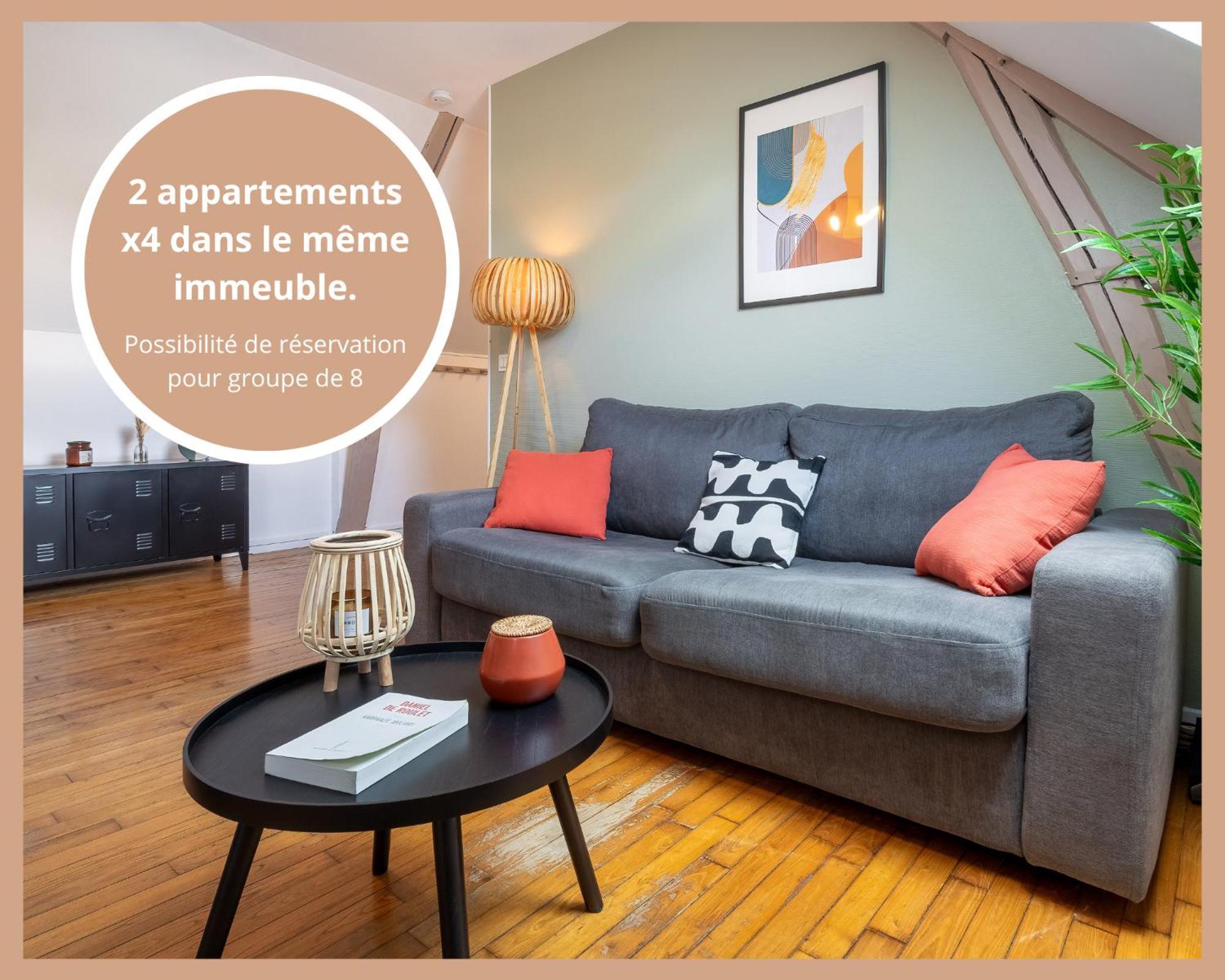 Le Cocon Forestier - Proche Aeroport Beauvais, Chantilly, Foret De Hez-Froidmont, Parking Public Gratuit, Wifi & Netflix Clermont  Ngoại thất bức ảnh