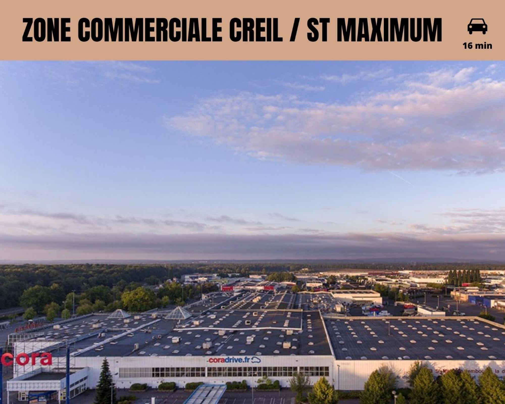 Le Cocon Forestier - Proche Aeroport Beauvais, Chantilly, Foret De Hez-Froidmont, Parking Public Gratuit, Wifi & Netflix Clermont  Ngoại thất bức ảnh